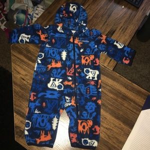3-6MO Columbia Fleece Bunting Suit